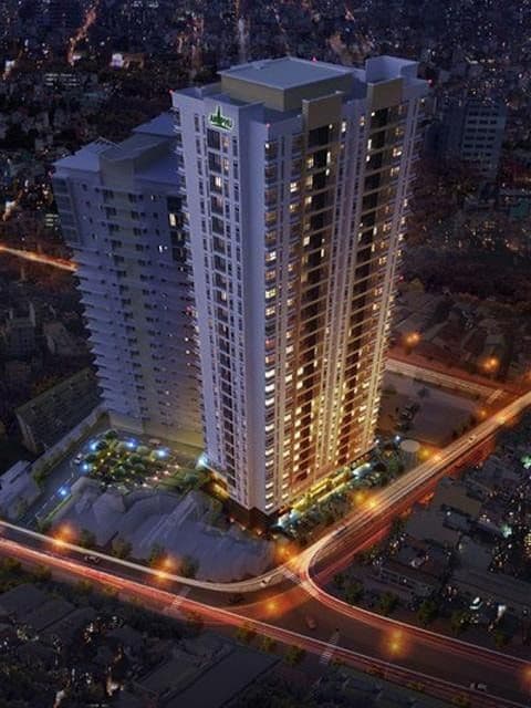 Mặt tiền khối nhà An Phú Apartment tại số 961 Hậu Giang