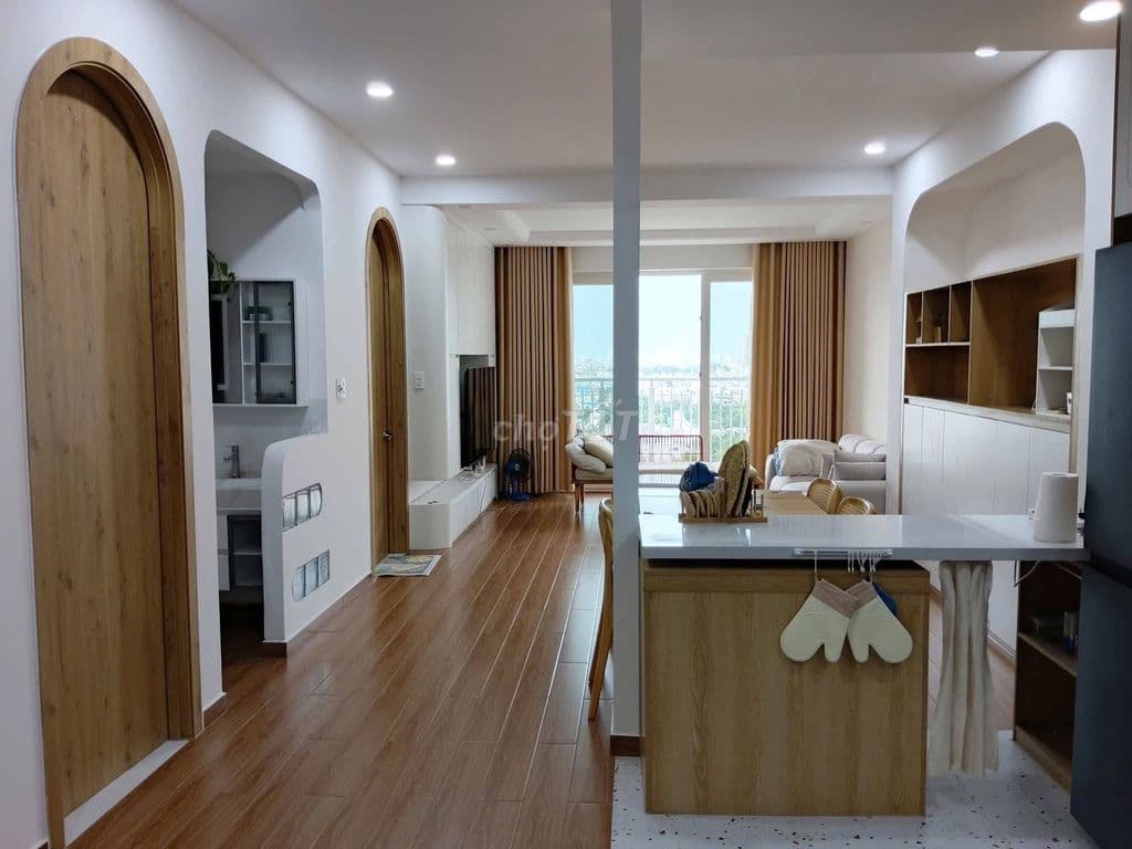 Khu bếp căn hộ cho thuê tại Carina Plaza