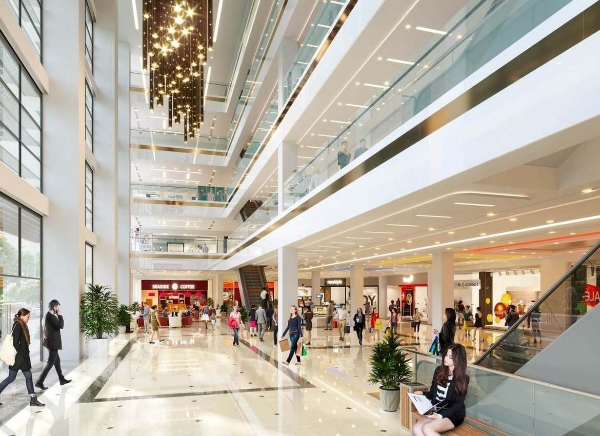 Khối nhà Central Premium Quận 8 nhìn từ đường Tạ Quang Bửu