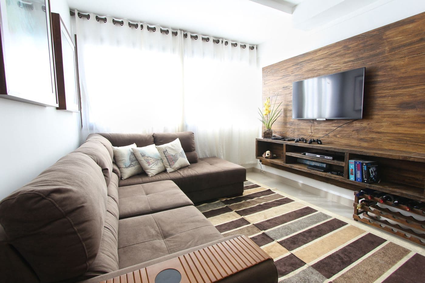 Không gian chính của căn officetel 40 m² tại Charmington La Pointe