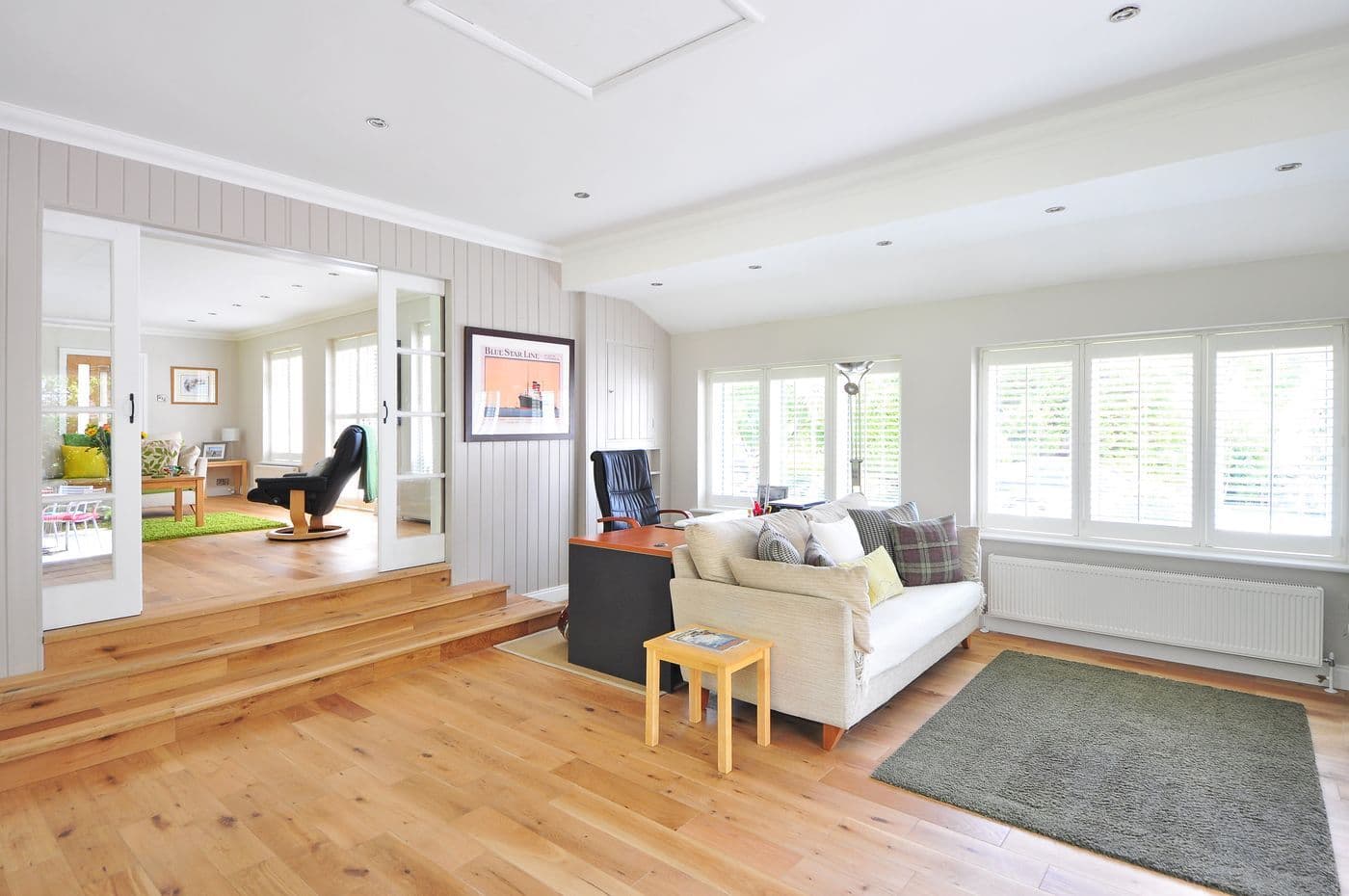 Không gian chính của căn hộ 1 phòng ngủ 50 m² tại Charmington La Pointe