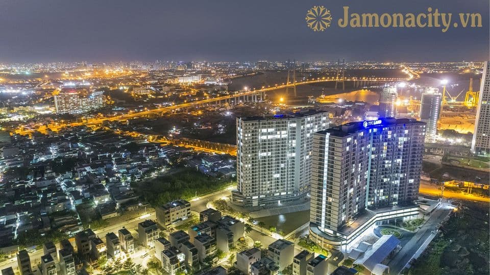 Toàn cảnh khu dân cư Jamona City Quận 7