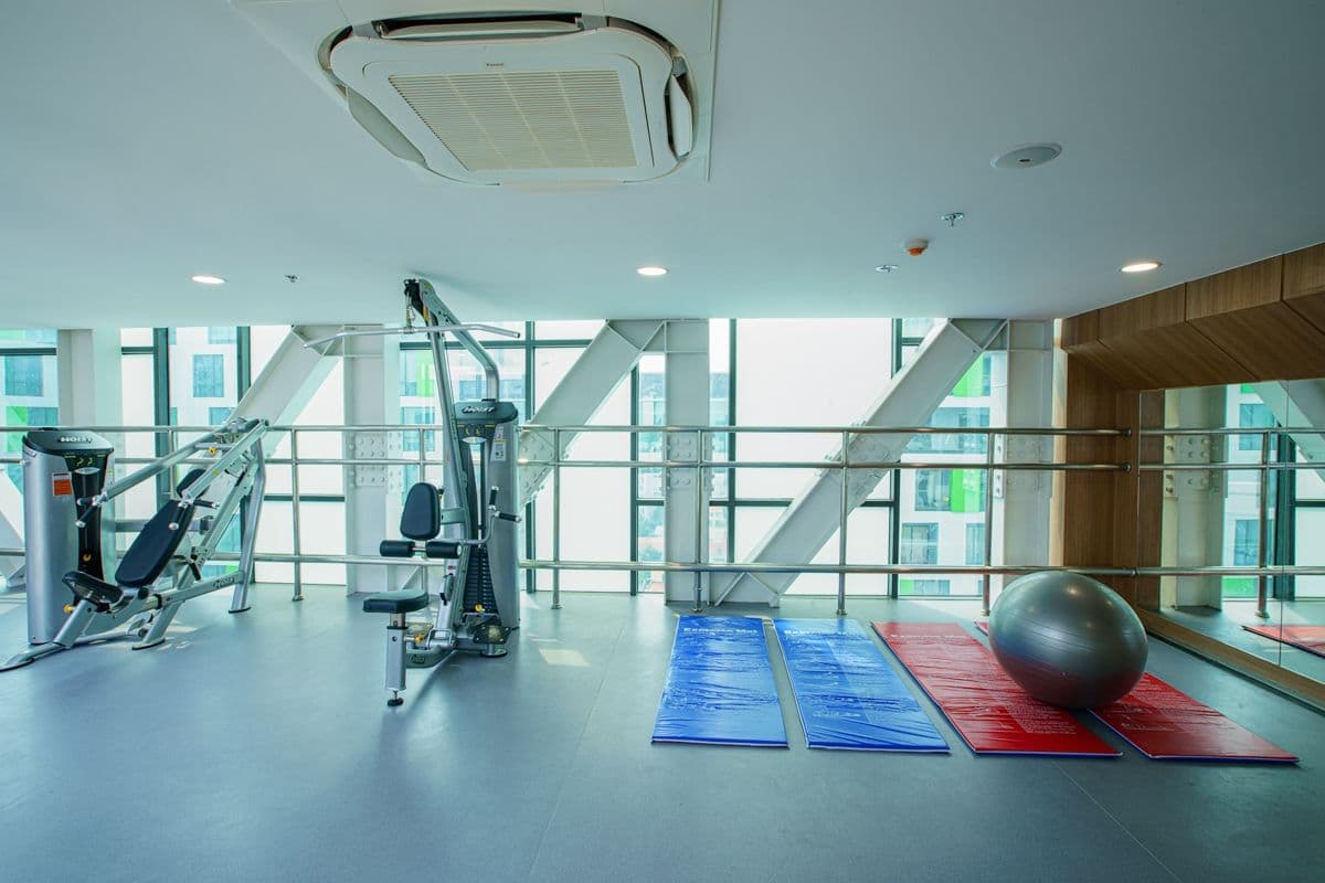 Phòng tập gym tại Republic Plaza