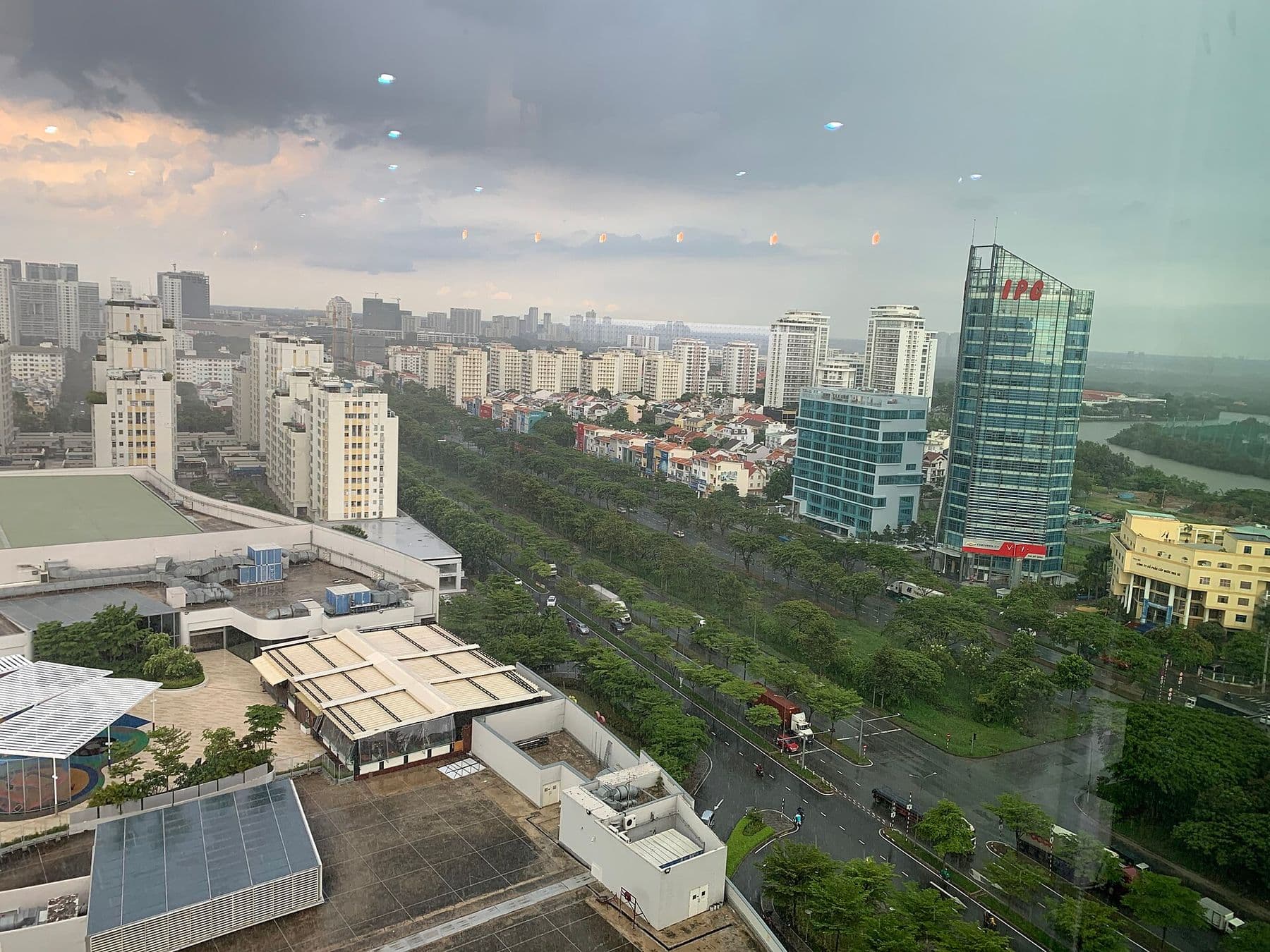 Toàn cảnh Quận 7, TP.HCM nhìn từ trên cao