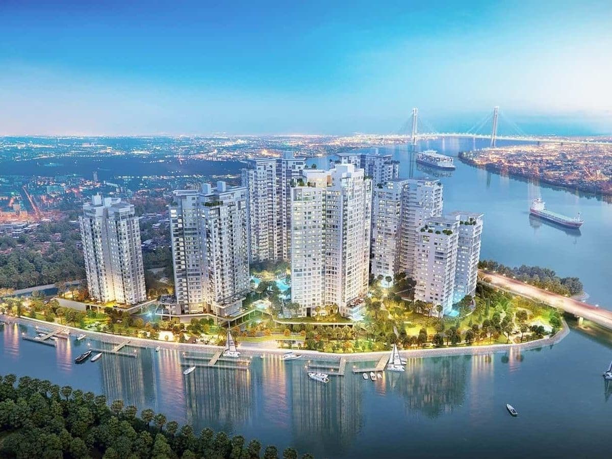 Khu căn hộ Diamond Island cạnh khu thể thao và sân golf phía Đông