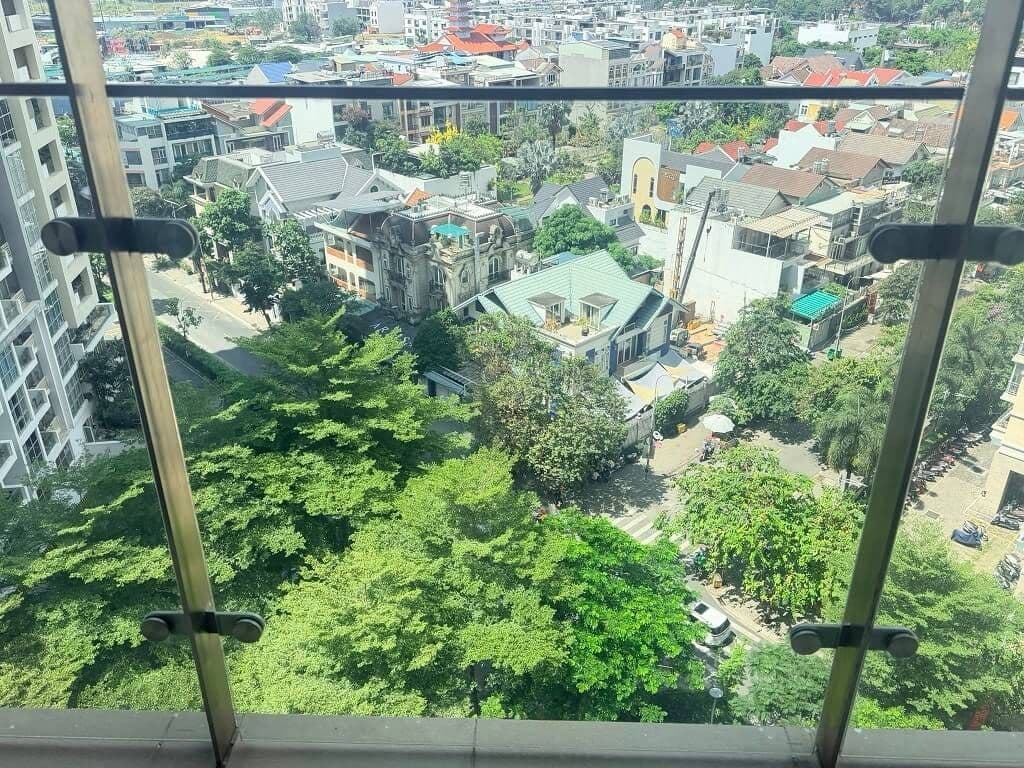 Phòng khách căn 1 phòng ngủ 59 m² tại Estella Heights