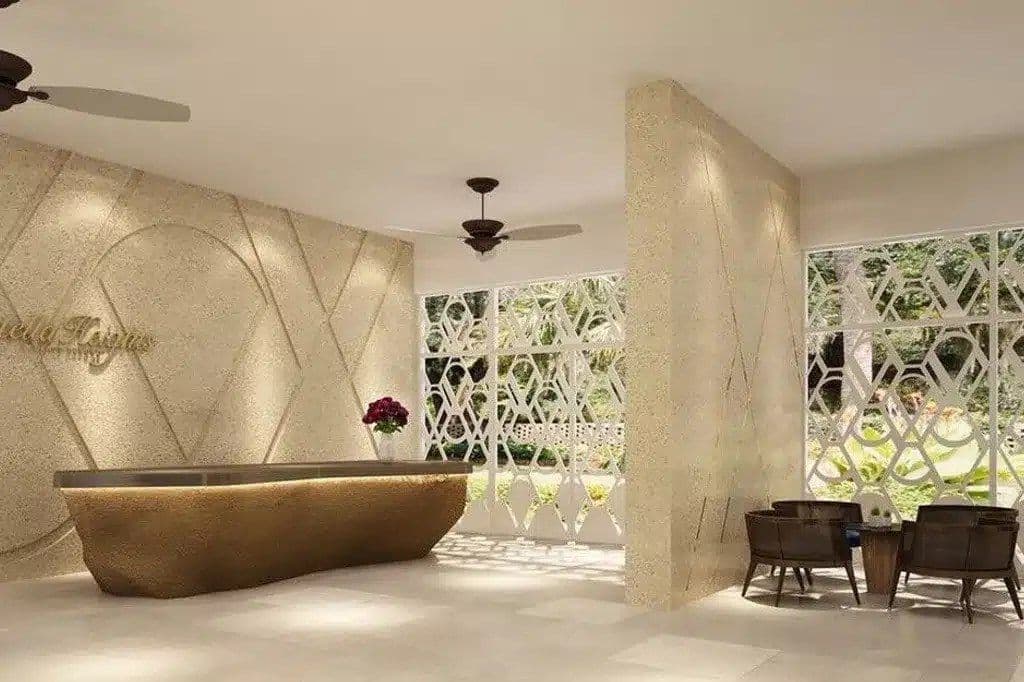 Phòng ngủ trong căn 3 phòng ngủ 142 m² tại Estella Heights
