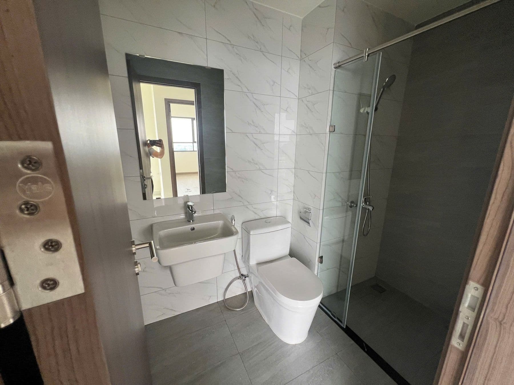 Không gian tiếp khách trong căn dual key 108 m² tại The Habitat Bình Dương