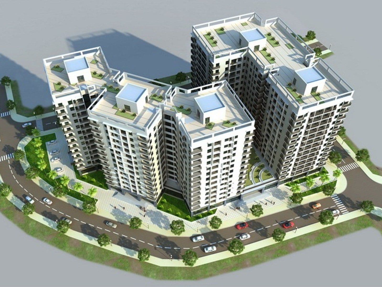 Phòng khách căn hộ hai phòng ngủ Hà Đô Green View Gò Vấp