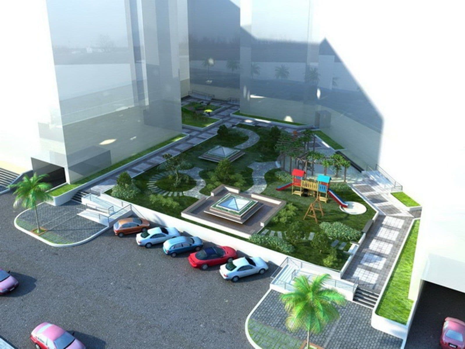 Khu bếp căn hộ Hà Đô Green View Nguyễn Văn Công