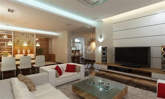 Khu vực nghỉ trong căn 1 phòng ngủ 50 m² tại Heaven Riverview