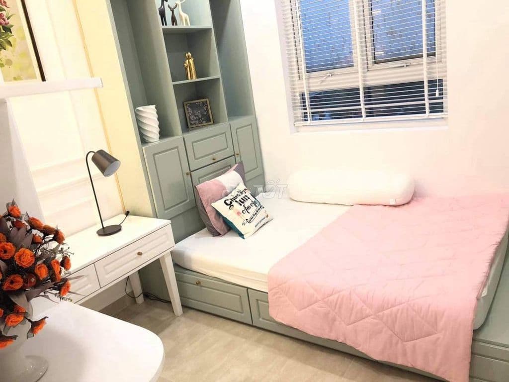 Không gian tiếp khách trong căn 1 phòng ngủ 52 m² tại Heaven Riverview