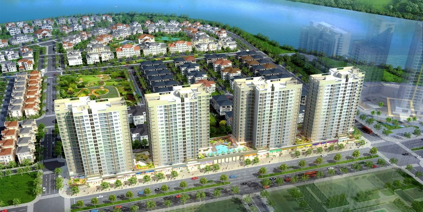 Toàn cảnh Hưng Phúc Happy Residence, Nguyễn Lương Bằng, Quận 7