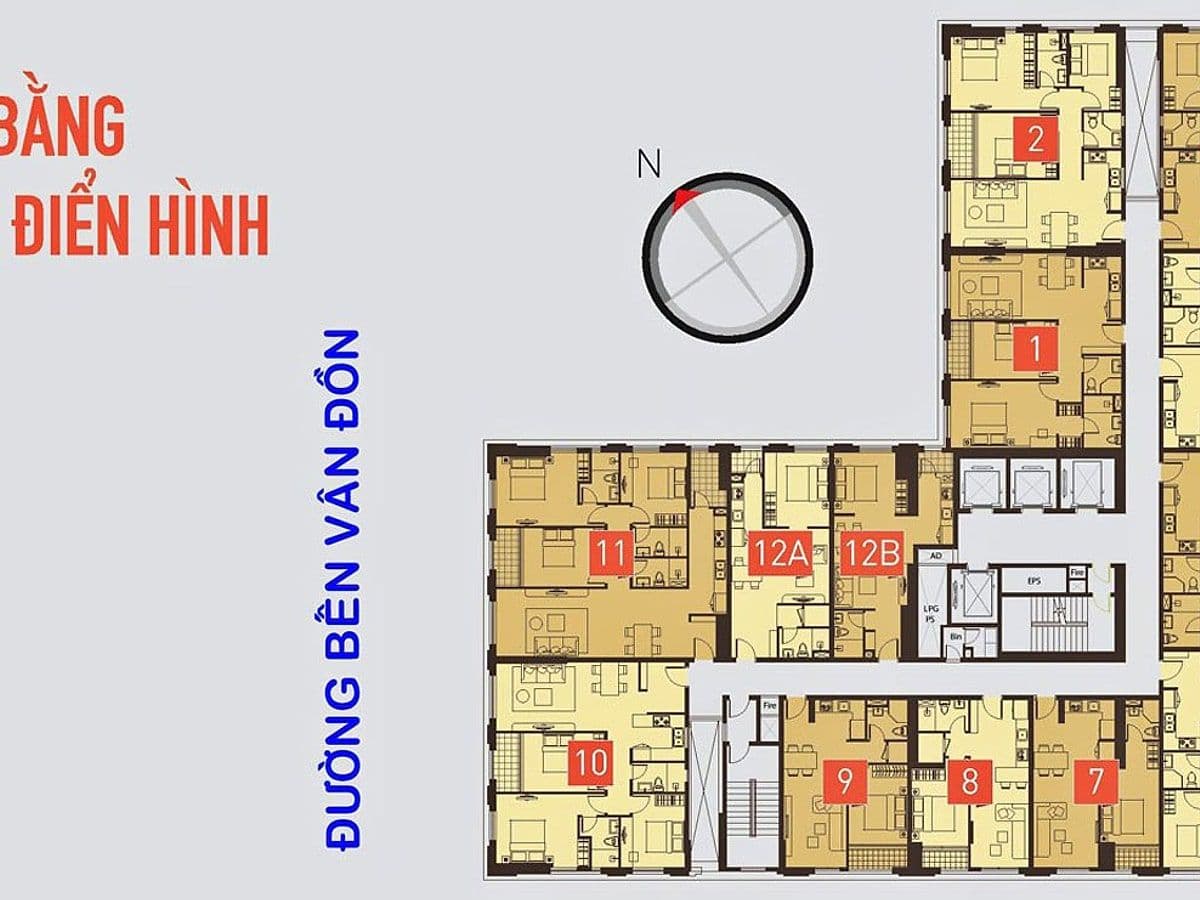 Căn hộ Icon 56, 56 Tôn Thất Thuyết, Quận 4, TP.HCM