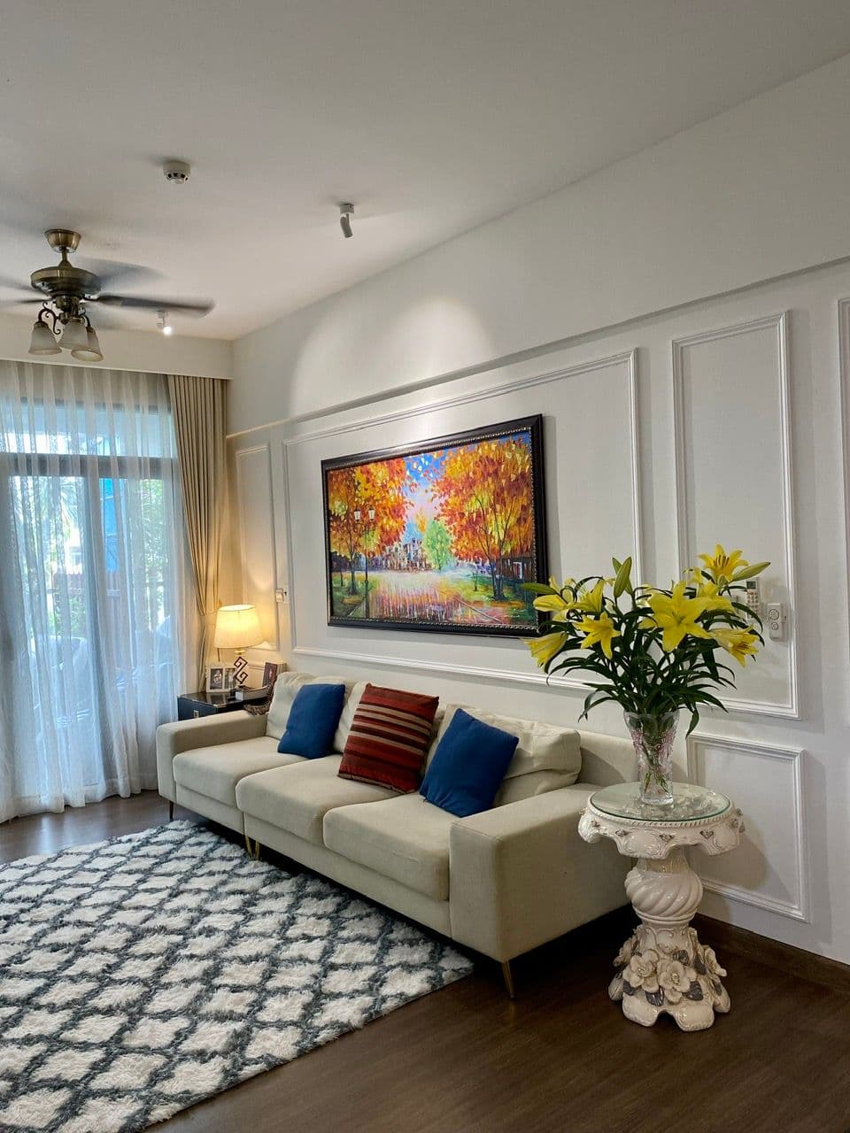 Khu sinh hoạt căn sân vườn tại LuxGarden, Quận 7