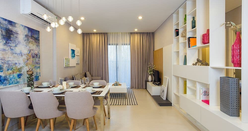 Góc nhìn khác trong căn 2 phòng ngủ 65 m² tại M One Nam Sài Gòn, Quận 7