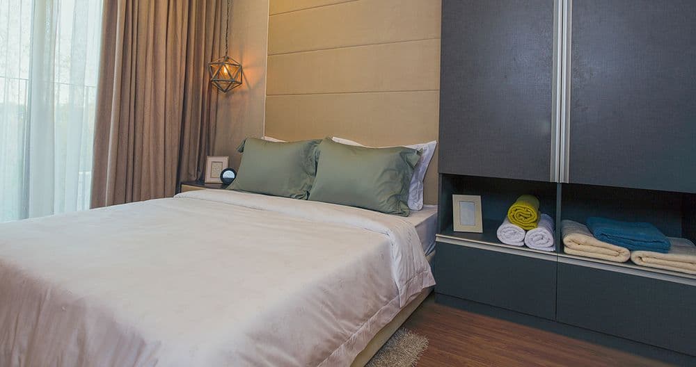Không gian chính của căn 3 phòng ngủ 94 m² tại M One Nam Sài Gòn, Quận 7