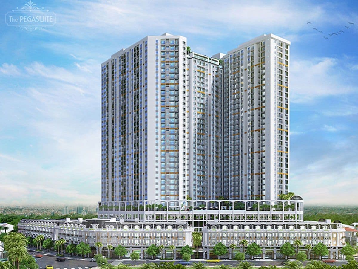 Phối cảnh tổng thể The Pegasuite, Tạ Quang Bửu, Quận 8