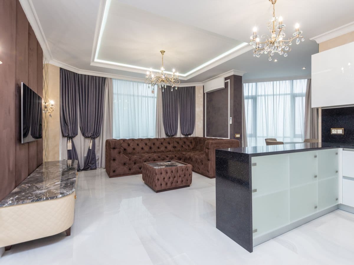 Ảnh minh hoạ phòng khách căn hộ tại Phú Hoàng Anh, Nhà Bè