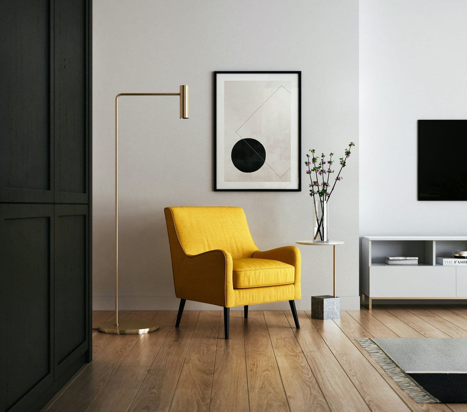 Phòng khách căn góc 70 m² nhìn ra biển tại Sơn Thịnh 2, Vũng Tàu