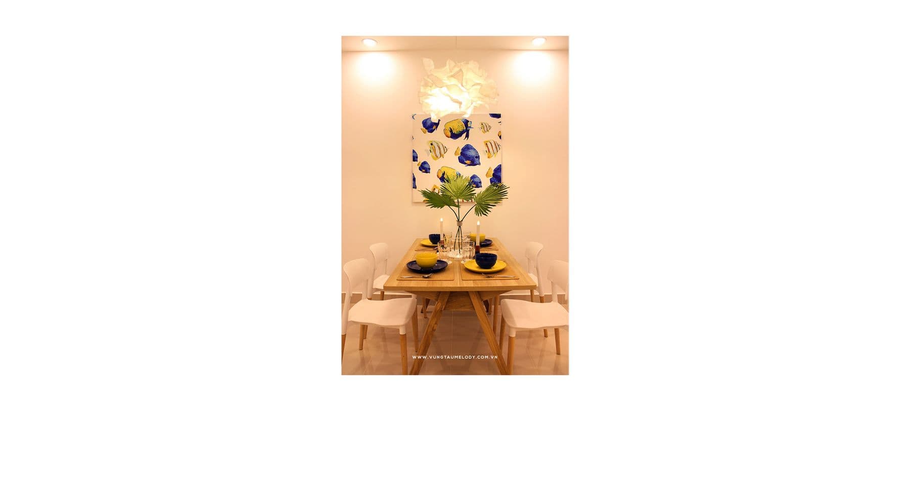Không gian nội thất căn hộ tại Vũng Tàu Melody 82 m², ảnh minh hoạ 1/3